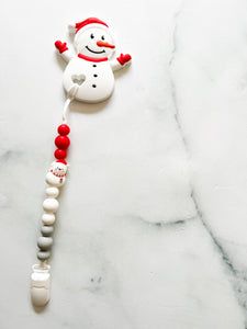 Duo attache-suce jouet mon bonhomme de neige
