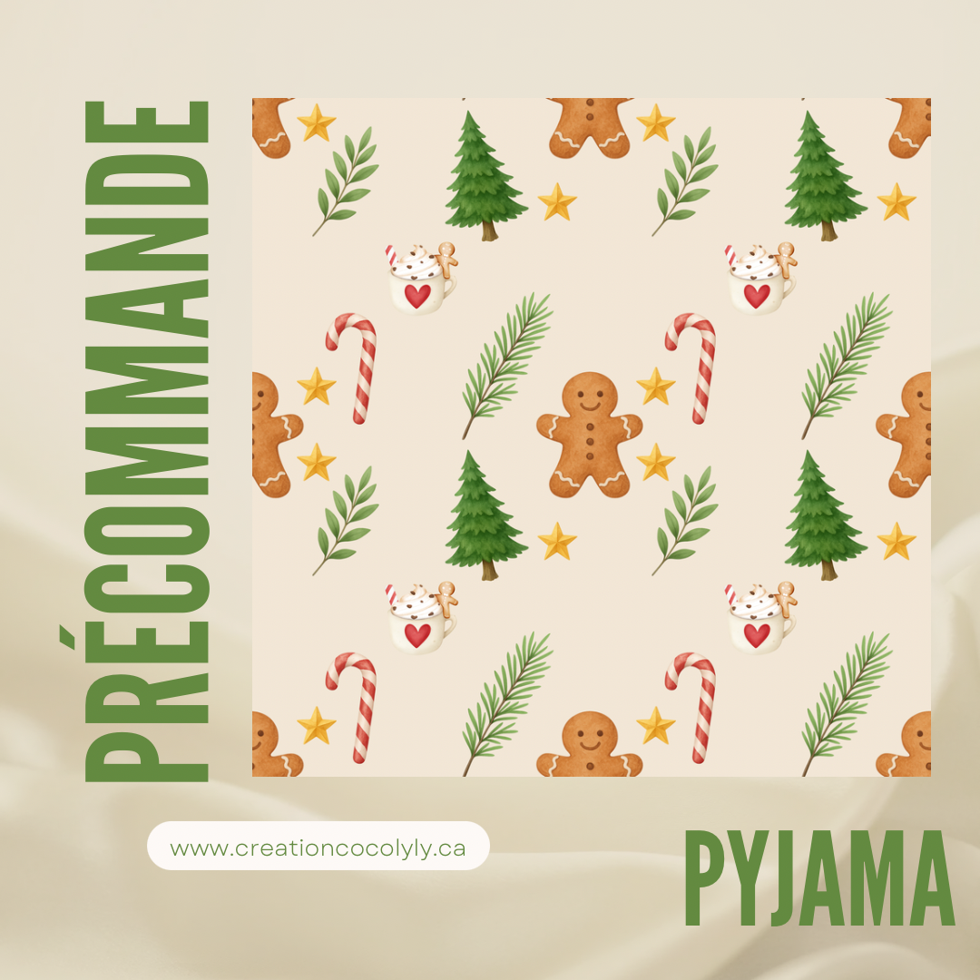 Précommande pyjama de Noël enfants et adultes