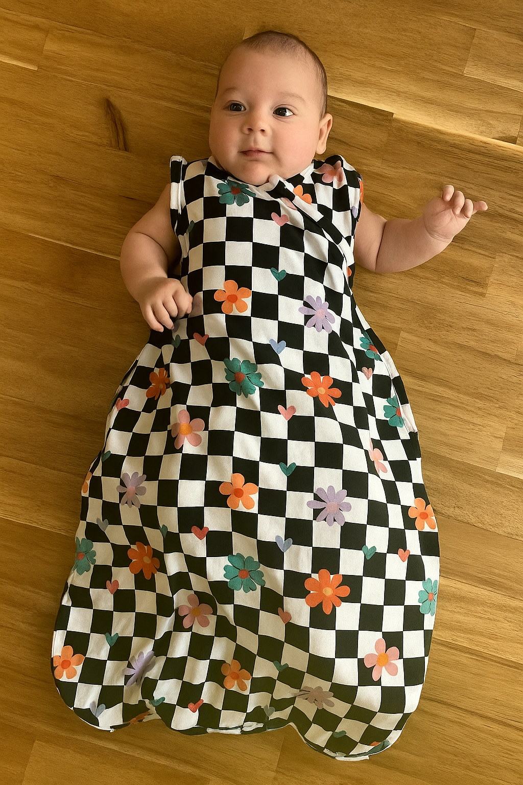 💕Dormeuse en bambou- Punky bloom