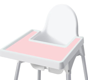 Napperon rose pour chaise antilop de Ikea