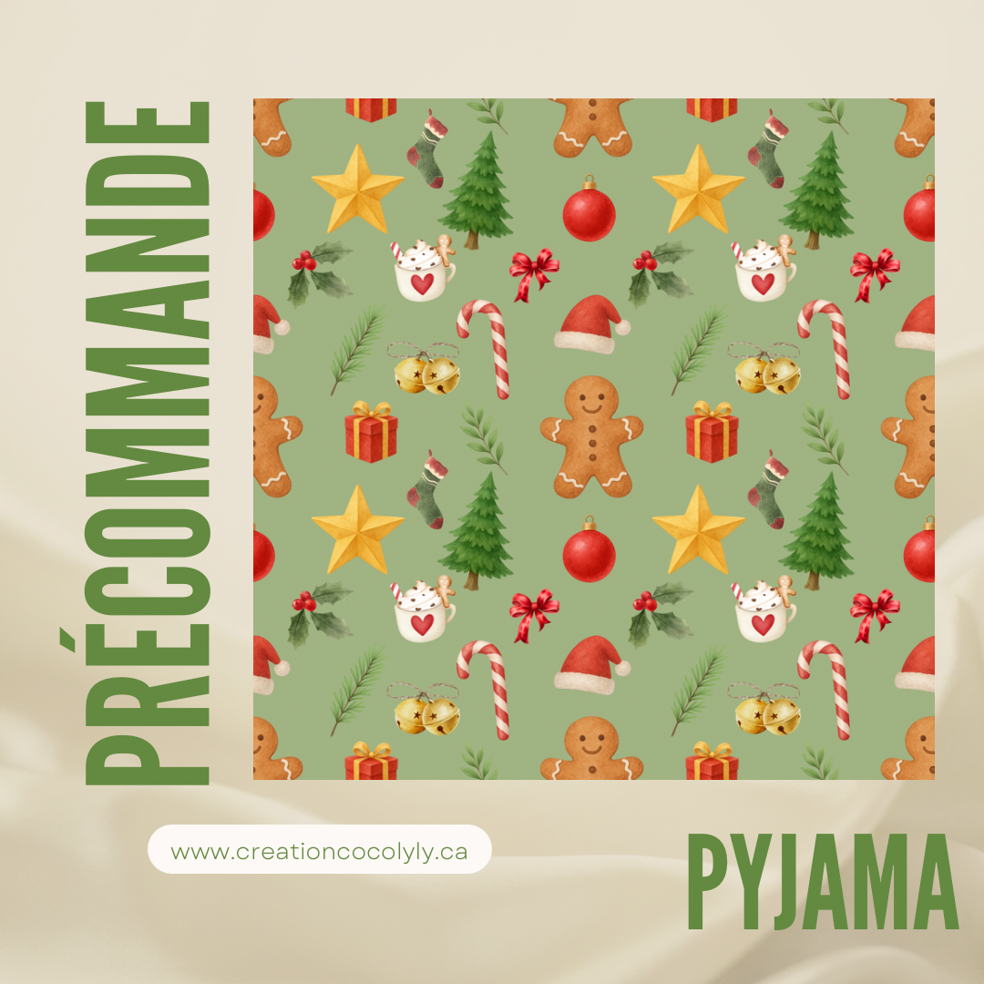 Précommande pyjama de Noël enfants et adultes
