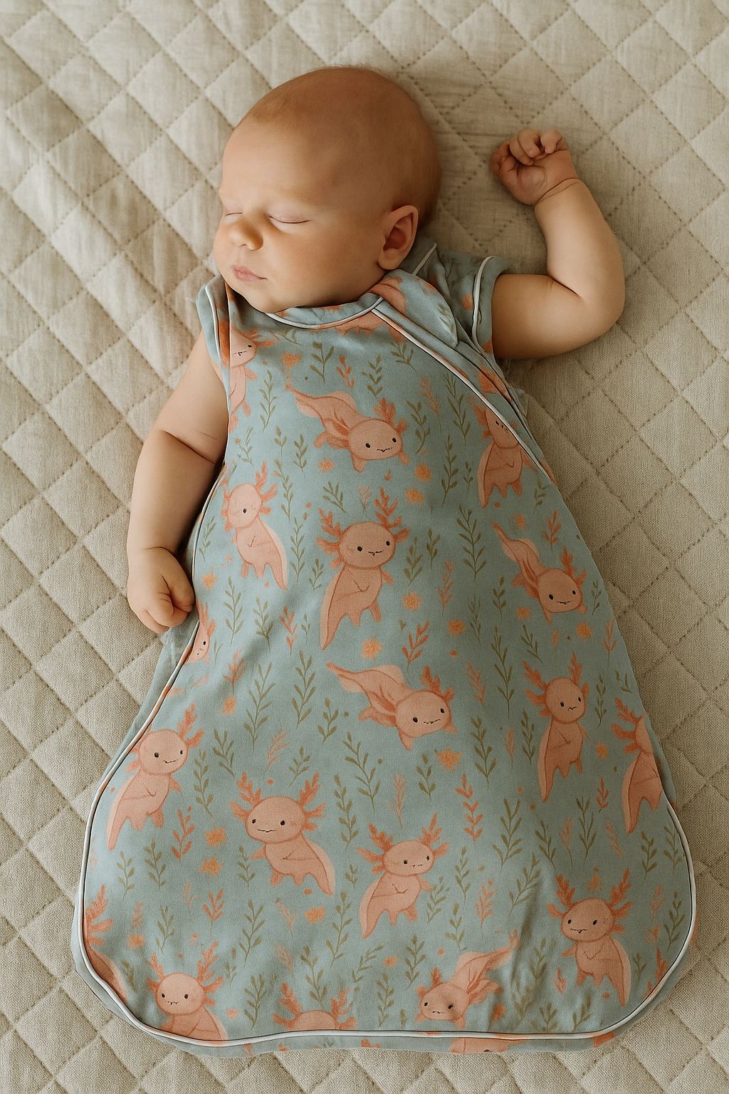 Dormeuse en bambou- Axolove♥️ (Axolotl)