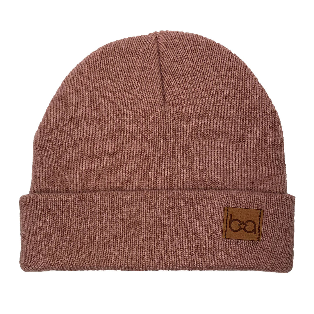 Tuque classique dusty mauve