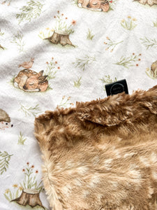 Doudou réconfort animaux de la forêt
