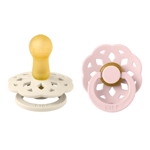 Suce bibs 6-18 mois boheme Ivory/Blossom pack de 2