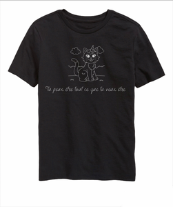 T-shirt enfants chaton licorne